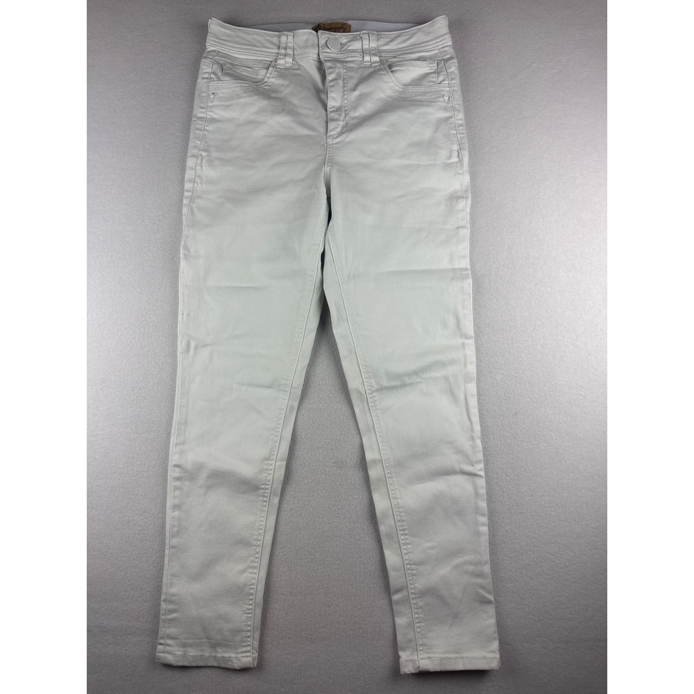 Democracy Womens White Ab Technology Skinny Jeans Size 10 B2279OSOWXX